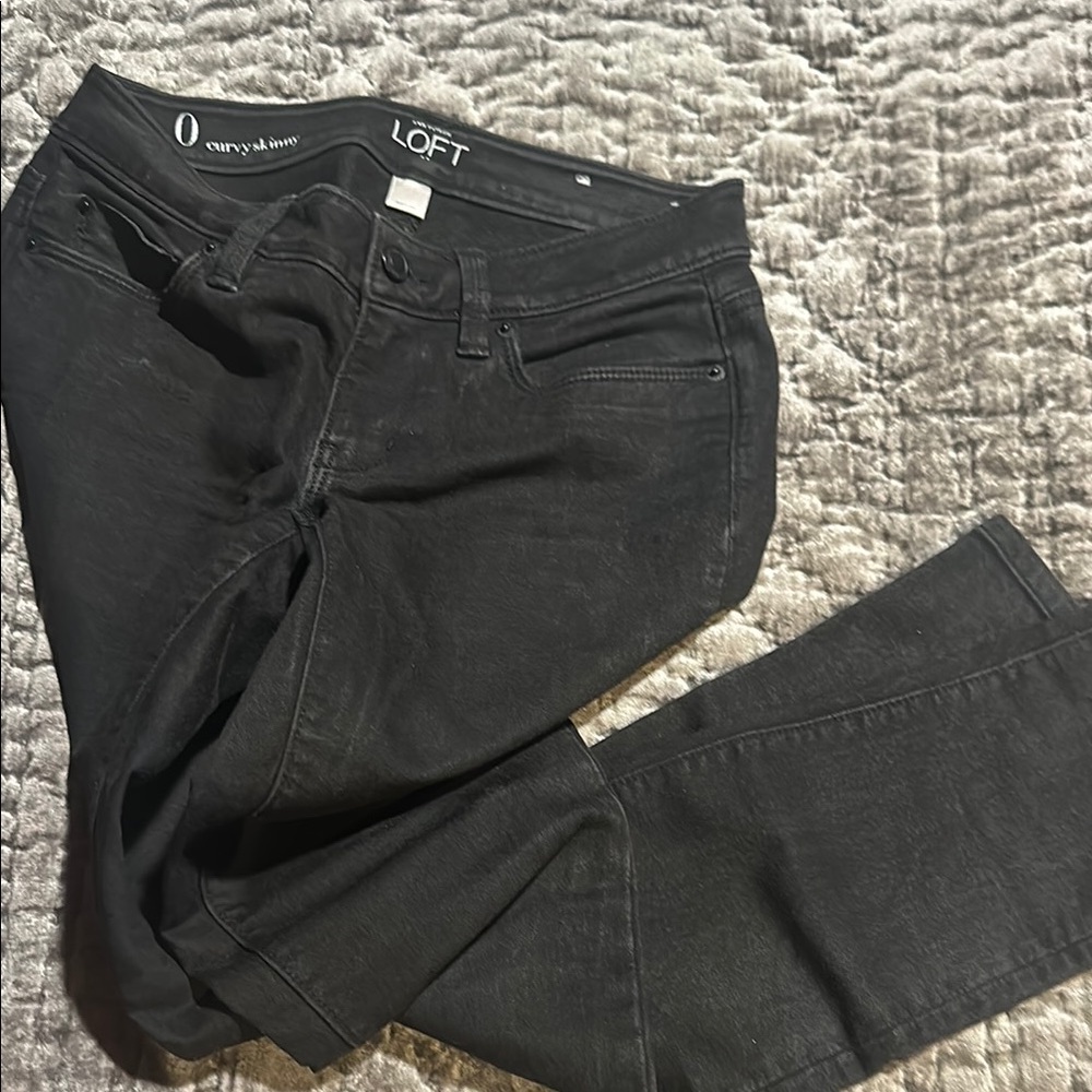 LOFT Women's Black Jeans